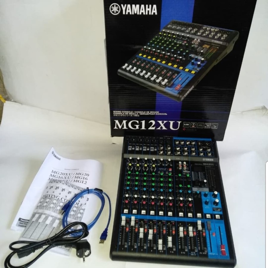 mixer yamaha mg12xu /mg12 xu ( 12 channel )