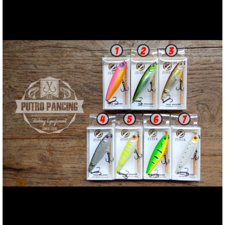 Lure Zerek Trail Weaver TW 65 mm 6 gr WTD Pencil