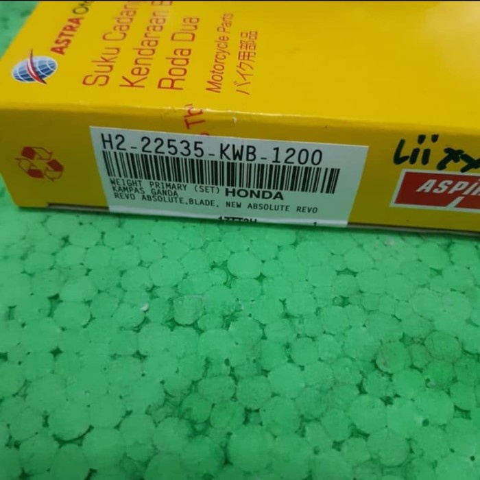 Kampas Ganda Revo Absolute Blade New Absolute Revo Original Aspira