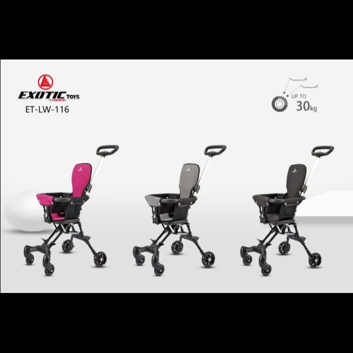 STROLLER EXOTIC LW-116 SMART TRIKE/STROLLER