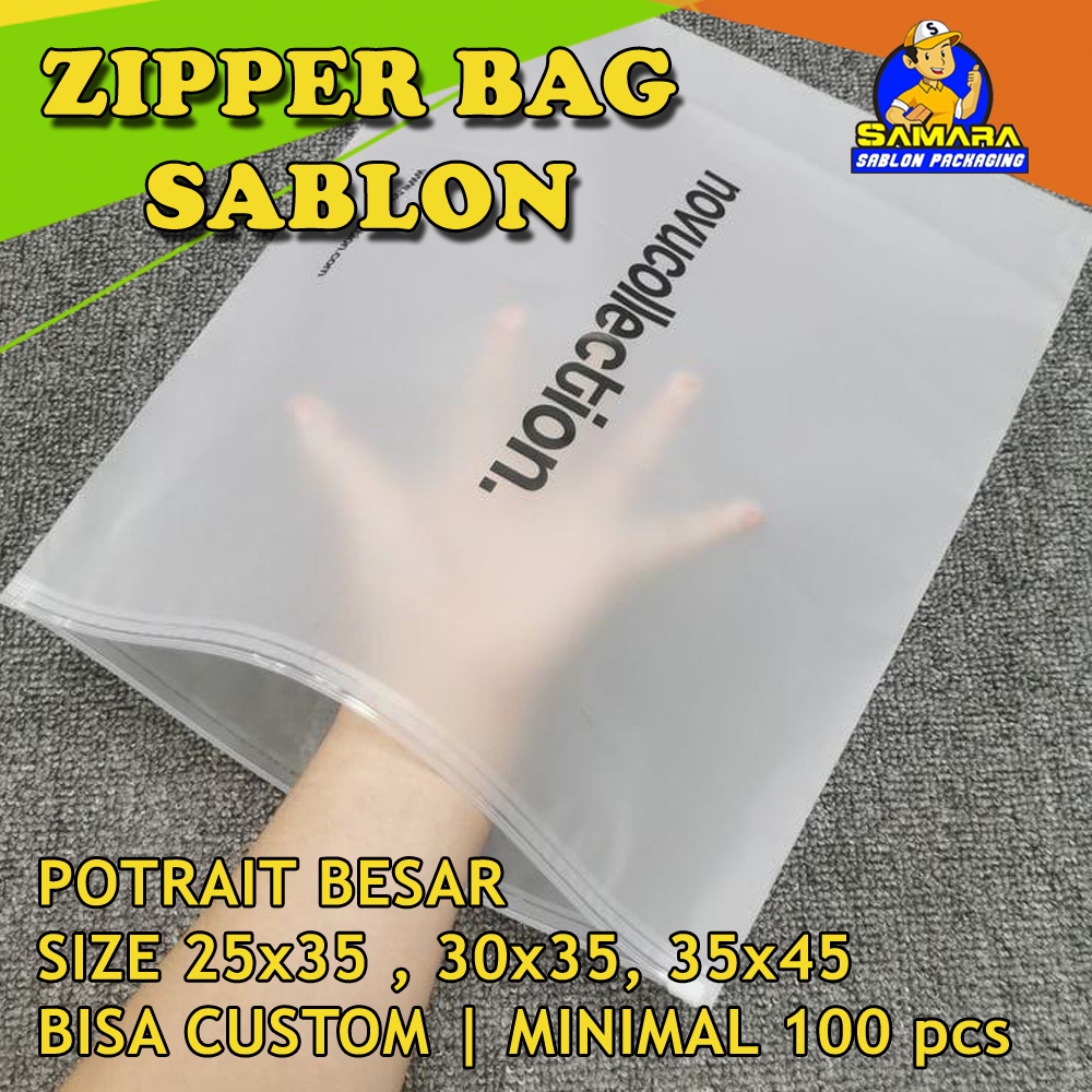 

Zipper Bag Sablon Potrait Besar