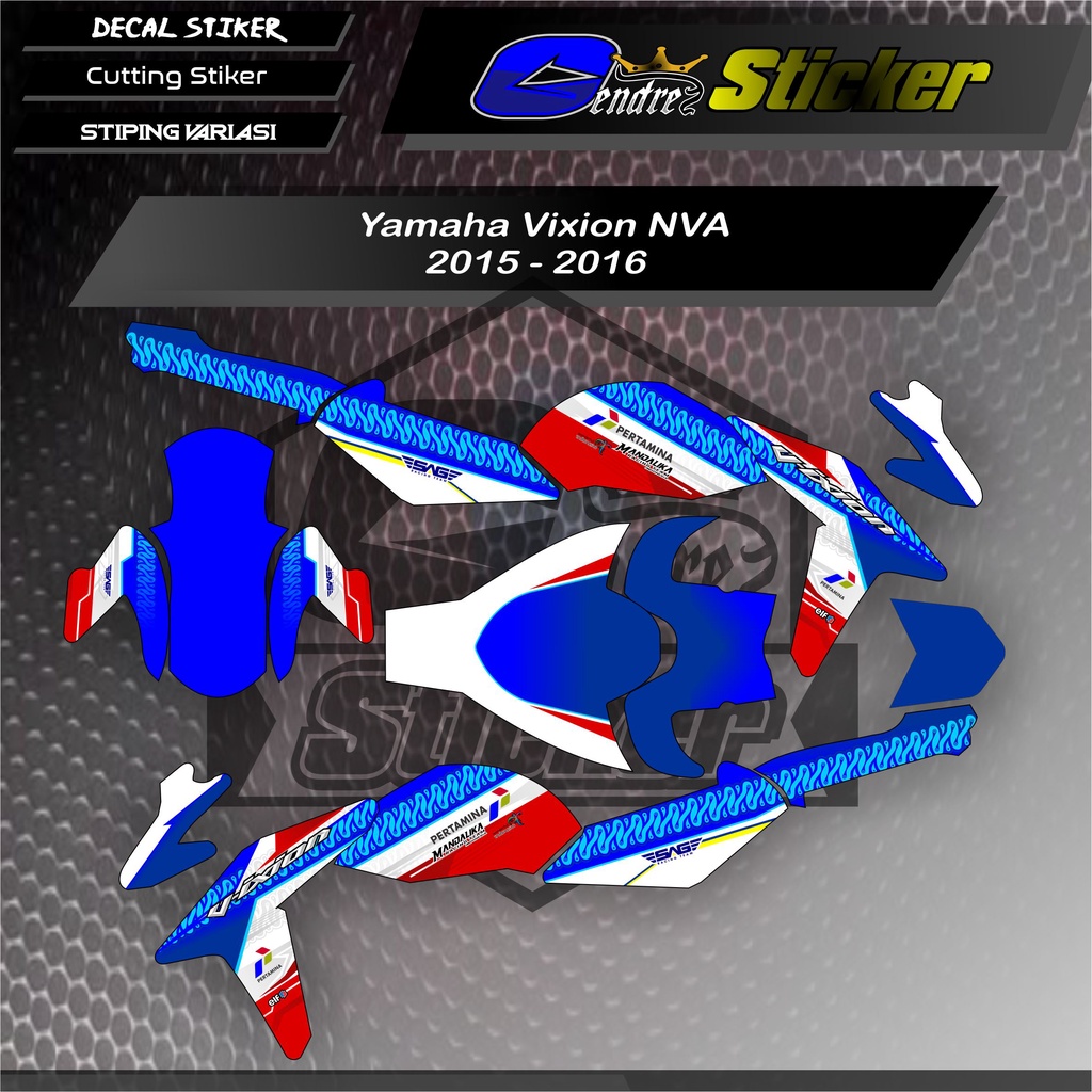 decal full body vixion advance / NVA MANDALIKA