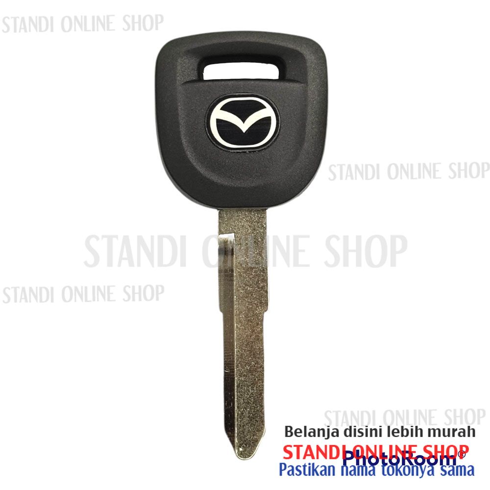 Kunci Key Shell Bahan Kunci Mazda 2 3 RX7 CX7 CX9 Dengan Tempat Chip Dan Logo