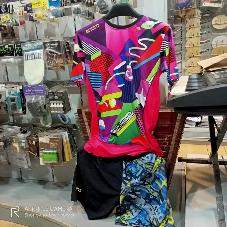 Kaos Tenis Meja Pingpong Andro Snake ORIGINAL GERMANY