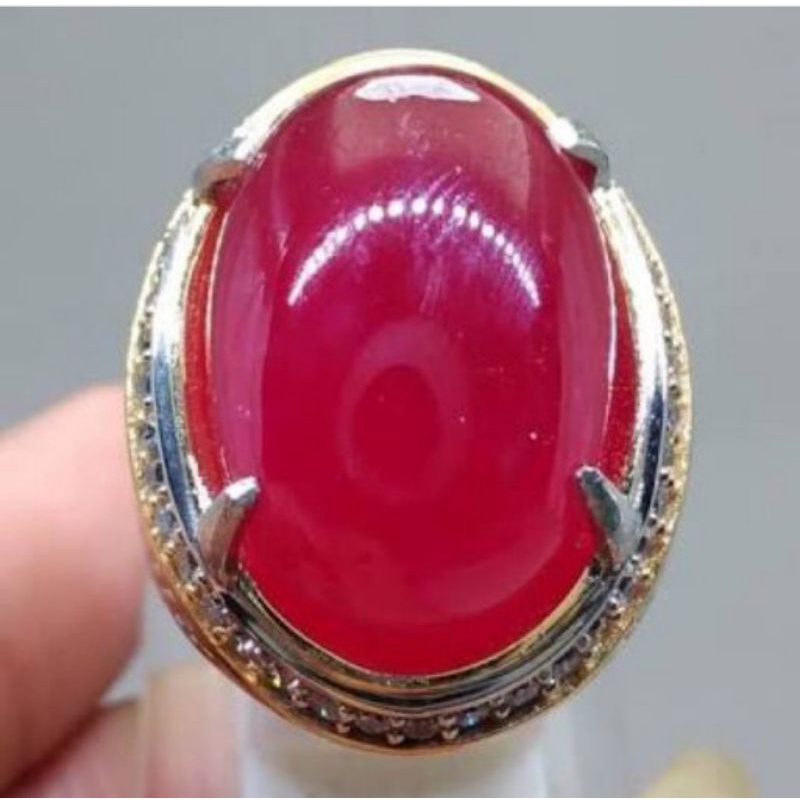 baru akik merah delima