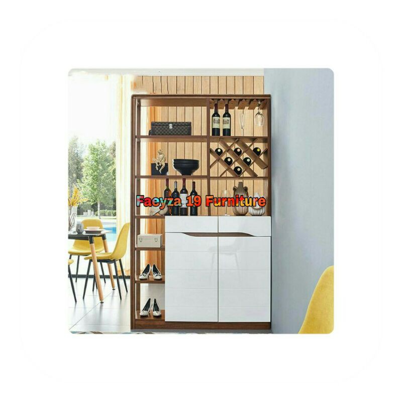 Lemari Pembatas Ruangan Moxi