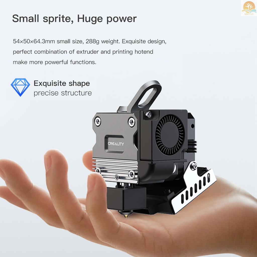 Kit Extruder Sprite Pro Kit Gear Rasio 3.5: 1 Direct Drive Extruder Bahan Metal 300 Untuk Printer 3D℃ Temperatur Tinggi Untuk TPU / PLA / ABS / PETG Su