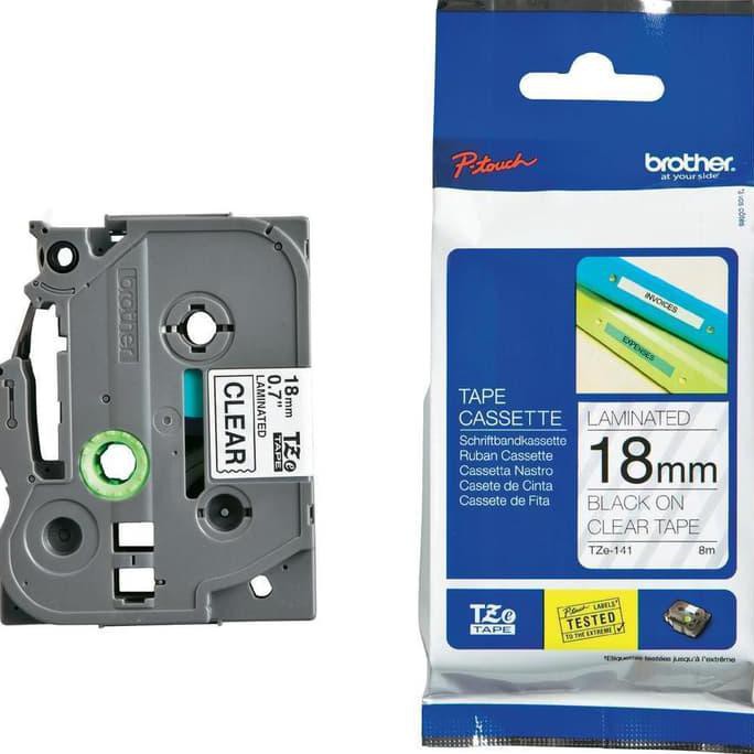 

Label Printer Brother Tape 18Mm - Clear Transparant Bening