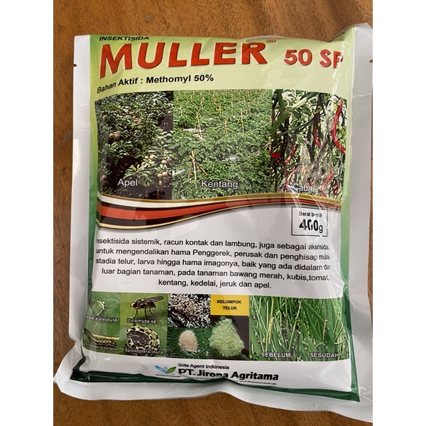 insektisida Muller 50sp 400gr Pengendali hama ulat jagung dan bawang merah