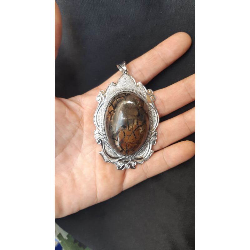 Liontin Sisik Naga Enrekang ikat stanless