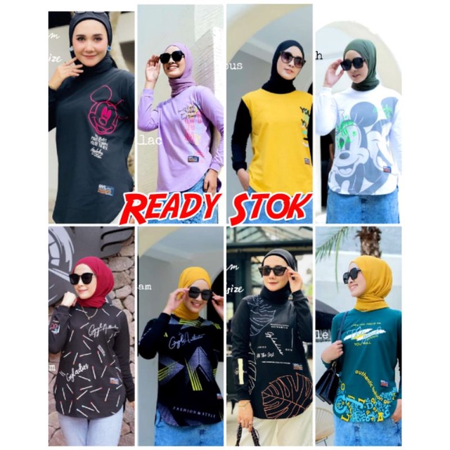 Kaos GYL Top Slit Oval Best Design By GYL Autenthic Original Brand