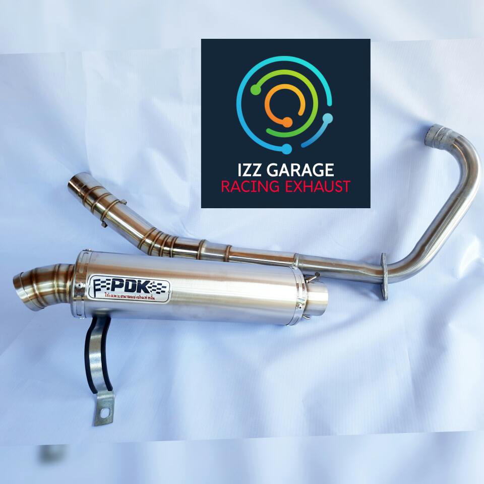 KNALPOT RACING PDK STAINLES FU VIXION TIGER MP GL DLL