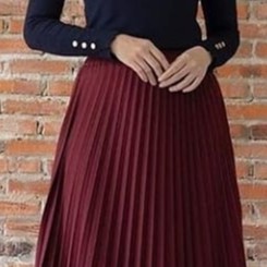 Rok Plisket Sambung Premium 1 kg muat 4 Pcs