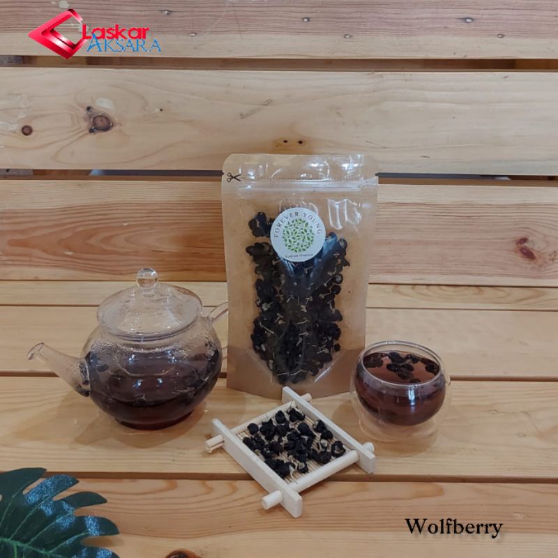 

Teh Goji Berry Hitam Kering - Wolfberry Black // Premium