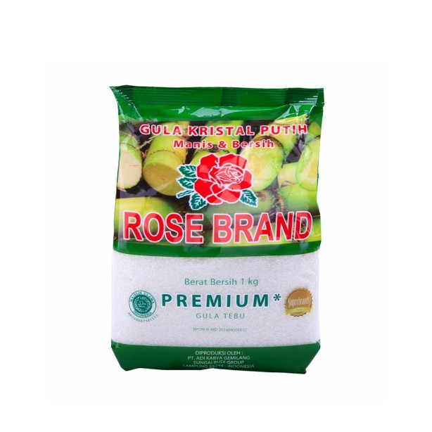 Gula pasir putih Rosebrand 1kg