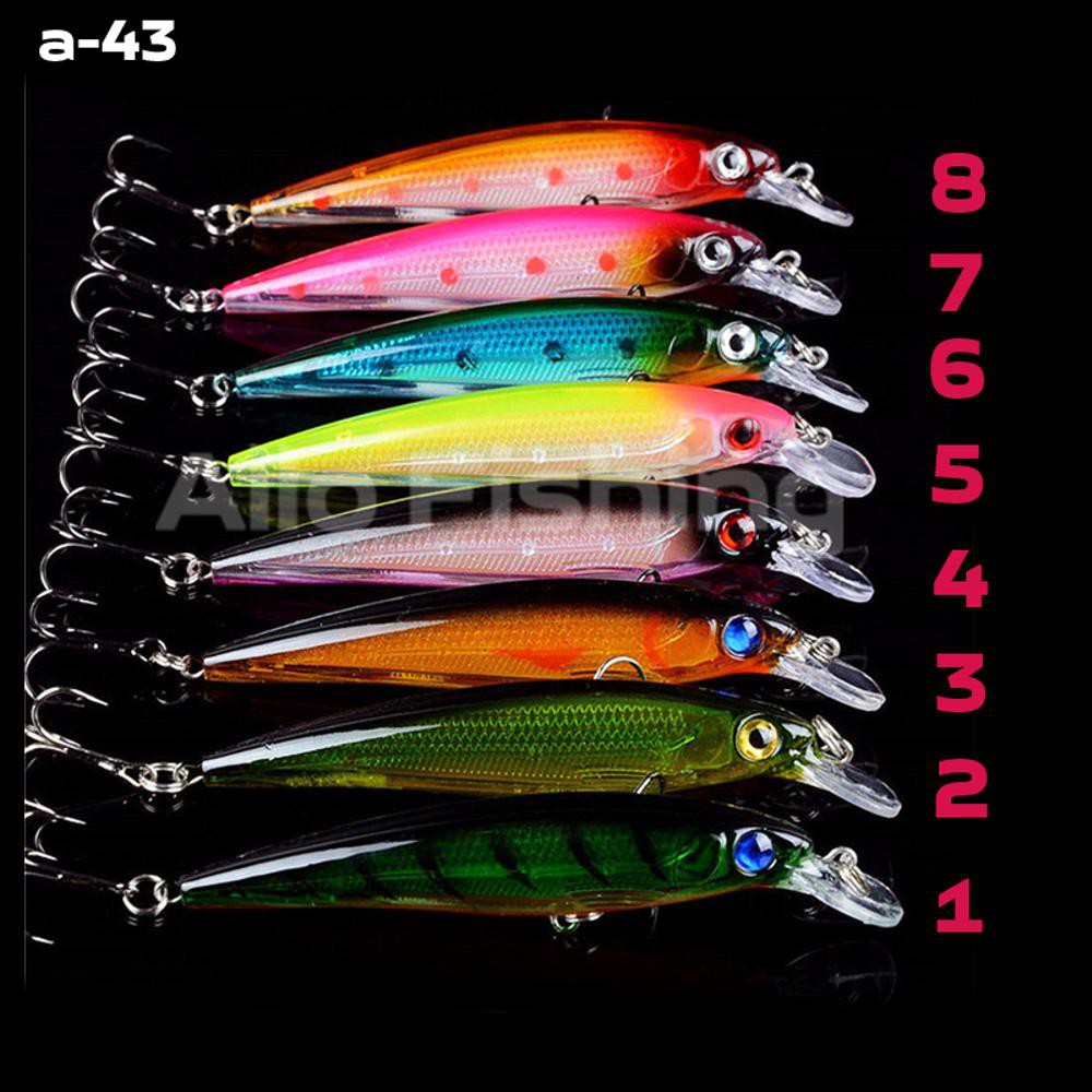 umpan pancing lure minnow color killer