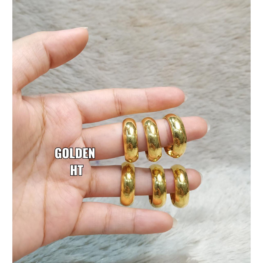 Cincin Imitasi Emas Golden