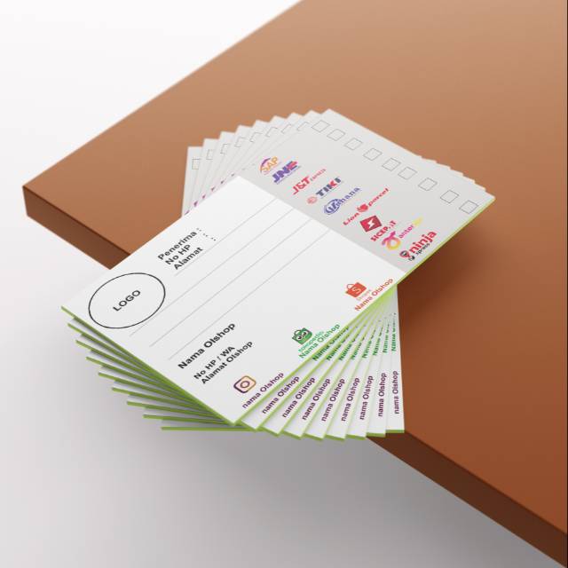 

Sticker label alamat pengiriman shipping olshop