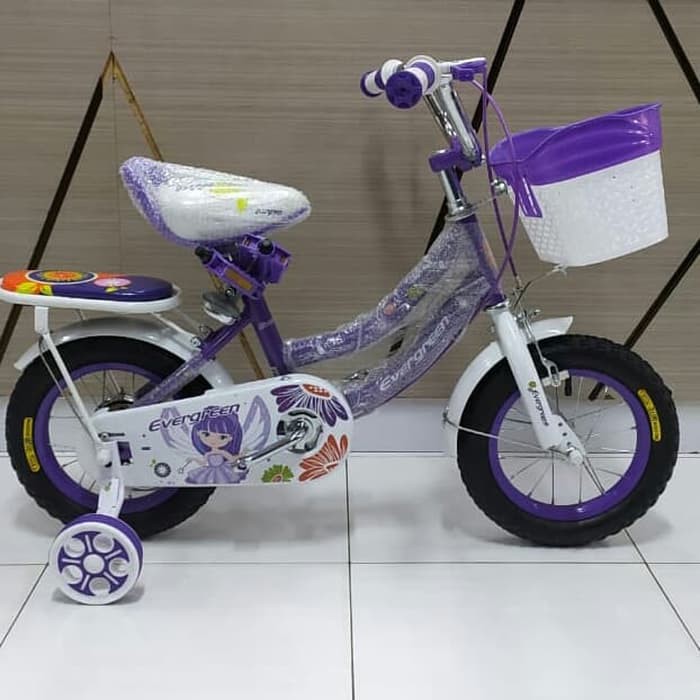 Sepeda Mini 12 Evergreen Daisy