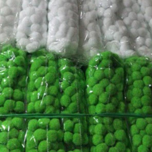 

Bestseller 6BBKB Grosir Pompom 1 pack isi 1.000 pompom bulu 2.5 cm isi 1000 80 Best Product