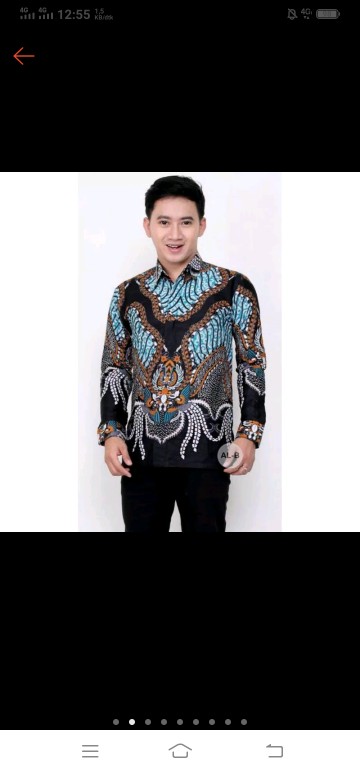 Batik Couple Keluarga Sania Ruffle Ori Ndoro Jowi Dnt Motif Maduijo