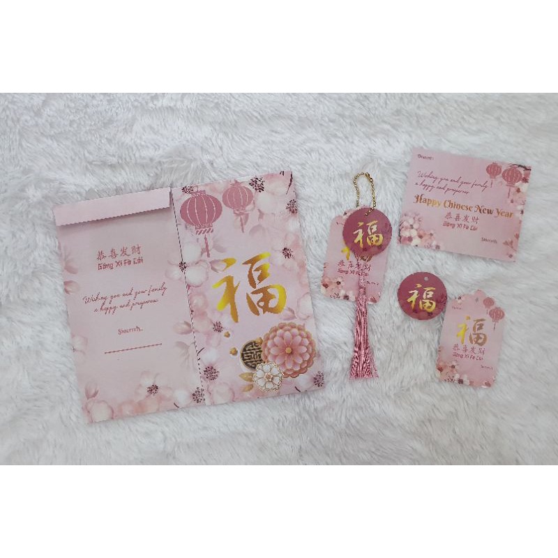

Hang tag/ Gift tag/ Angpao Chinese New Year CNY Imlek Sincia Premium Quality untuk Kado Hampers Dekor DIY