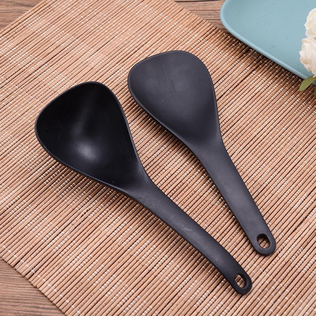 [Elegan] Sendok Sup Peralatan Makan Kue Anti Lengket Rice Paddle