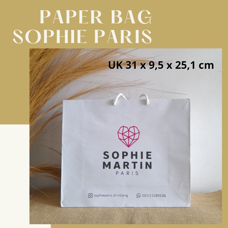 

PAPER BAG SOPHIE MARTIN PARIS ( WAJIB DENGAN PEMBELIAN PRODUK )