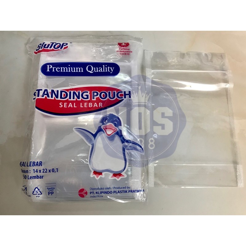 Standing Pouch 9x15 / 10x17.6cm / 12x20cm / 14x22cm isi 50lembar