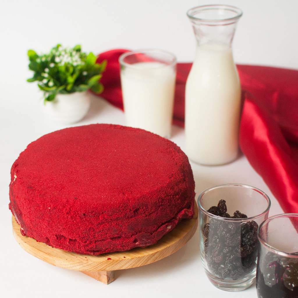 

Red Velvet | Premium Cake / Butter Cream & Cream Cheese ^ Hampers Cake - kartu Ucapan ulang tahun