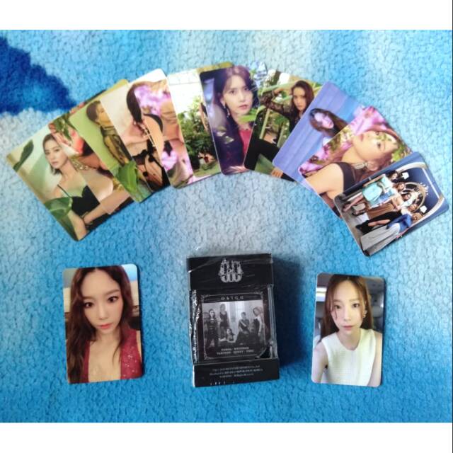 OFFICIAL Album SNSD Kihno Oh GG Fullset Taeyeon Photocard