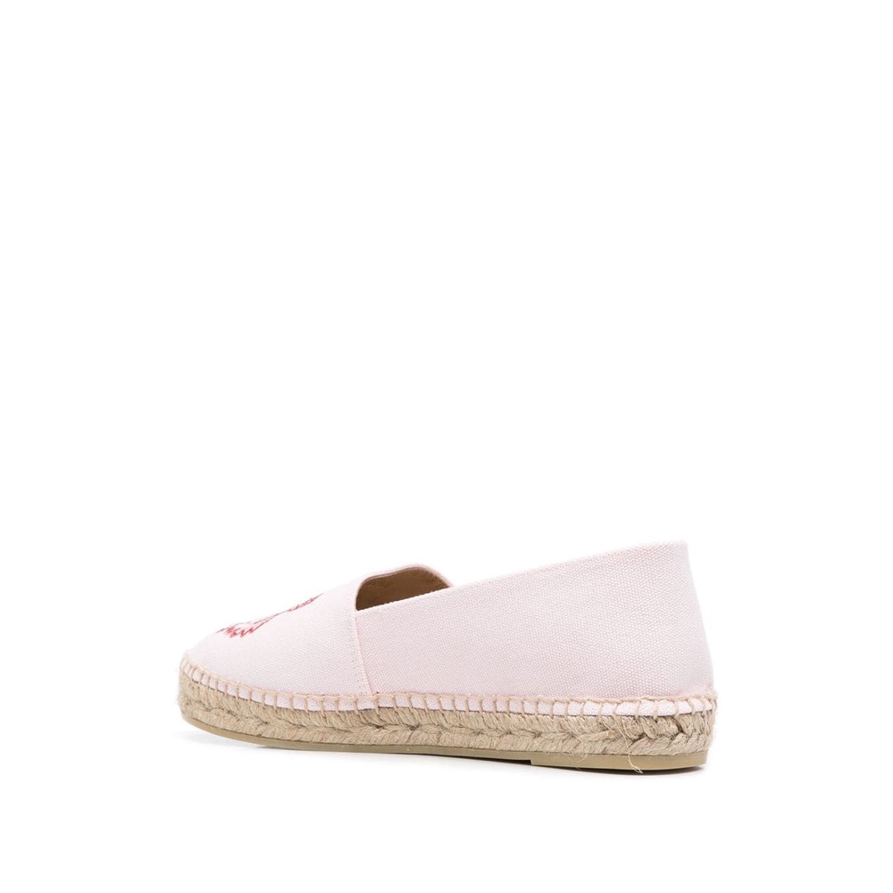 Knzo Women FW22 Tiger Classic Espadrilles Faded Pink 100% Original