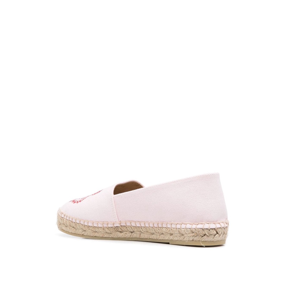 Knzo Women FW22 Tiger Classic Espadrilles Faded Pink 100% Original