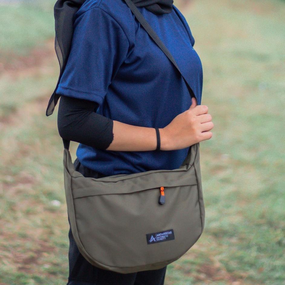 Baru D86FU Tas Selempang Pria Premium ANTARESTAR EMERIE - Slingbag Pria Wanita ANTARESTAR Tas Selemp