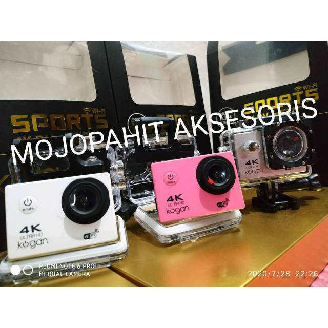 Gopro 4K Wifi 1080p Ultra HD 18MP Super Jernih