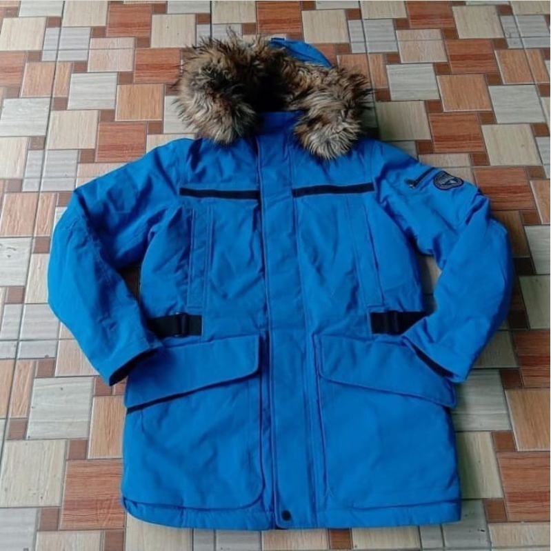JAKET OUTDOOR ORIGINAL NAPAPIJRI ACHESSON DOWN PARKA MEN BLUE