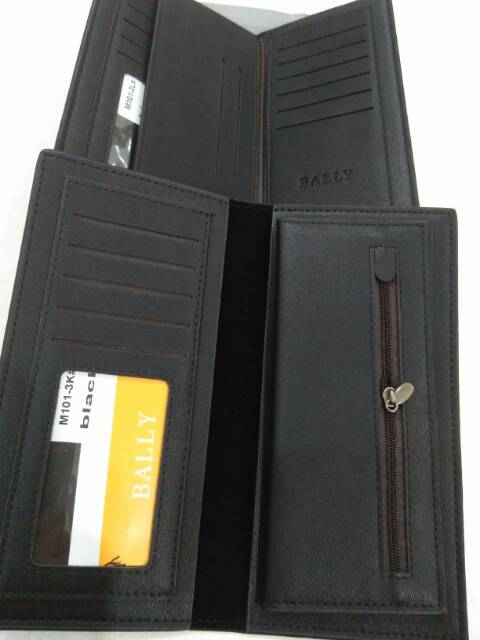 Dompet import kulit panjang lipat