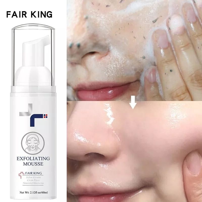 Jual FAIR KING facial Exfoliating Mousse 60 ml, Bikin wajah glowing