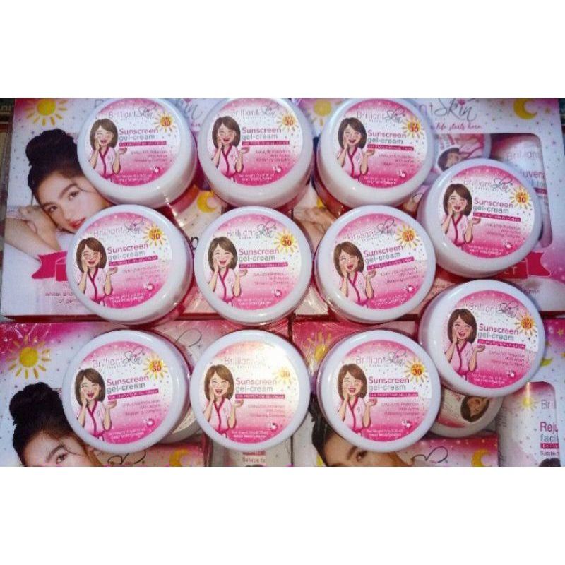 SUNSCREEN10gr cream siang (Brilliant skincare) ECER