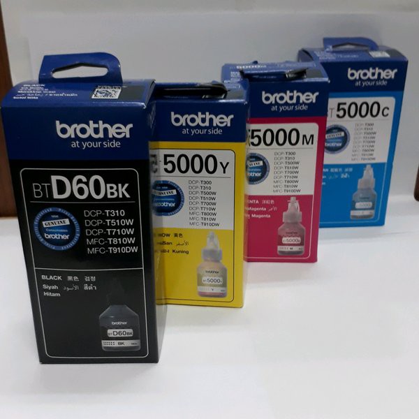 Tinta Brother BT5000M BT5000Y BT5000C