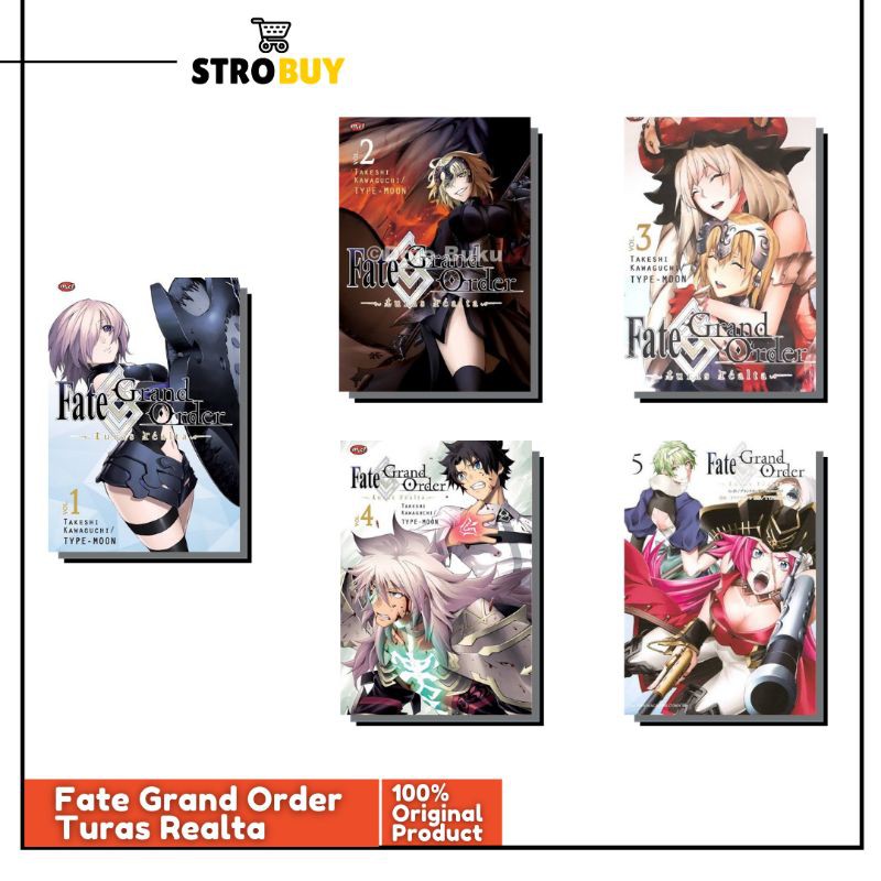 Komik Fate Grand Order Turas Realta Volume 1 2 3 4 5 New Shopee Indonesia