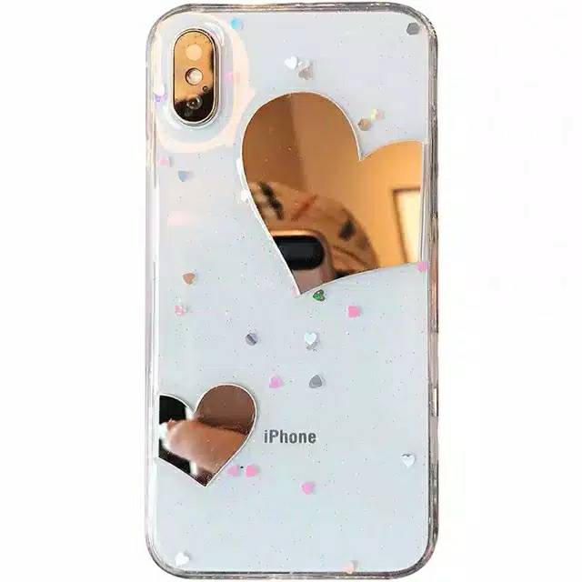 CASEOUTFIT MIRROR LOVE Case iPhone 6 6Plus 7 7 Plus 8 