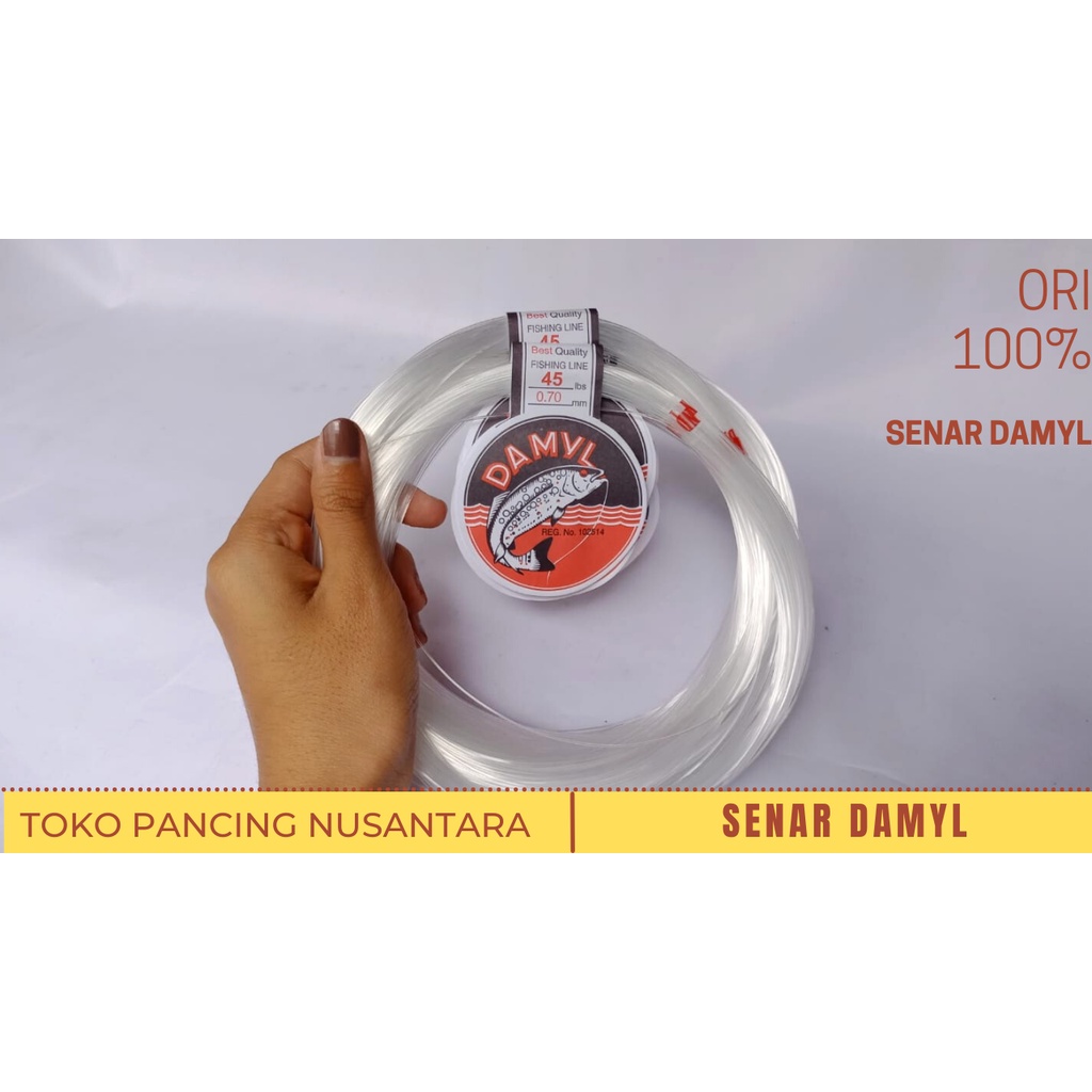 SENAR DAMYL SENAR PUTIH BENING SENAR PANCING BANYAK UKURAN