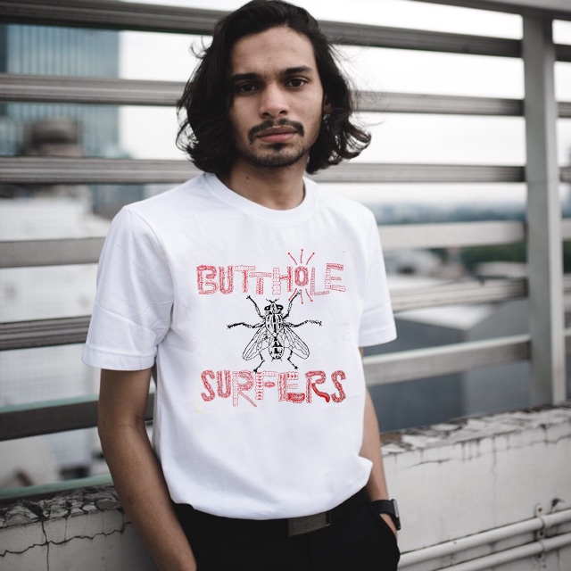 Kaos Butthole Surfers Rock Band Tshirt Casual Unisex T-SHIRT Bahan Katun
