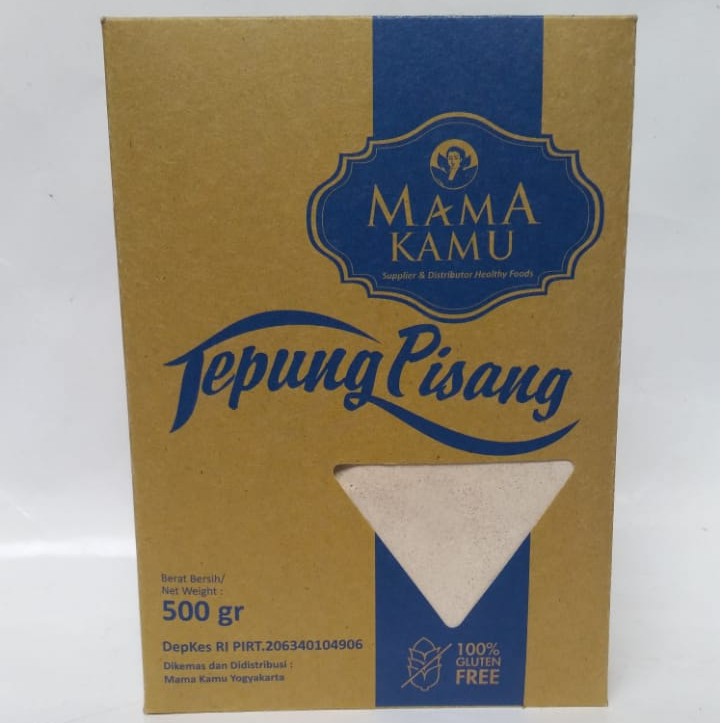 

TEPUNG PISANG 500 GRAM / TEPUNG PISANG MAMA KAMU