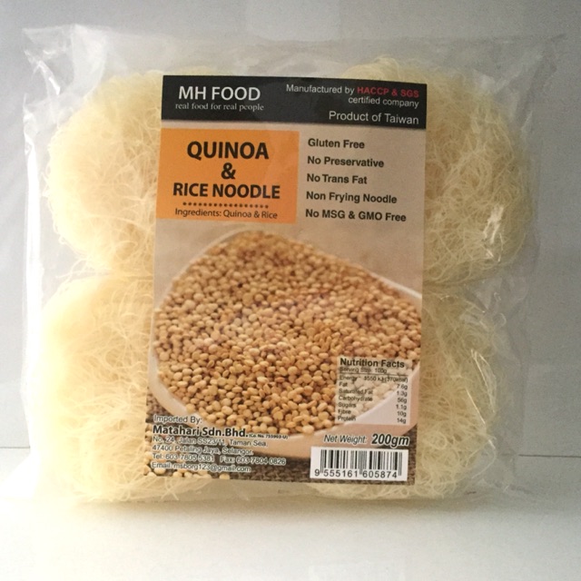 

MH Food Gluten Free Quinoa & Rice Noodle 200gr