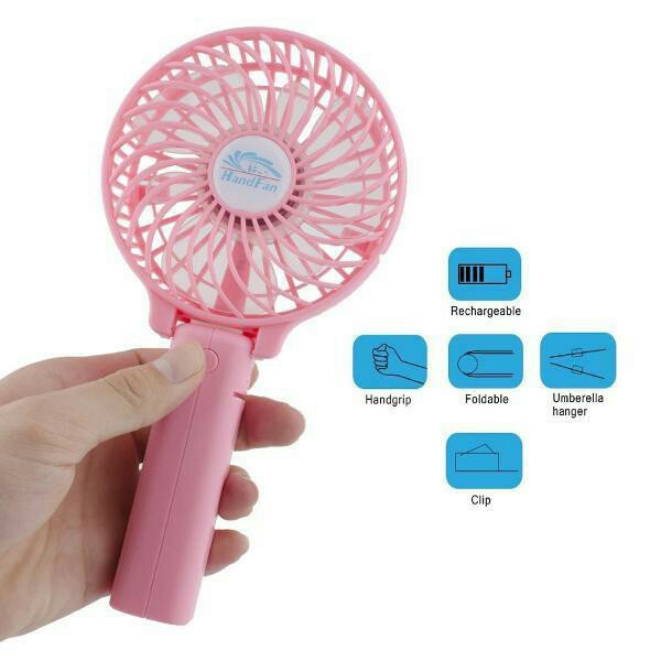 PA Kipas Genggam /Kipas Angin Portable / Kipas Lipat /Mini Hand Fan BL / PR040