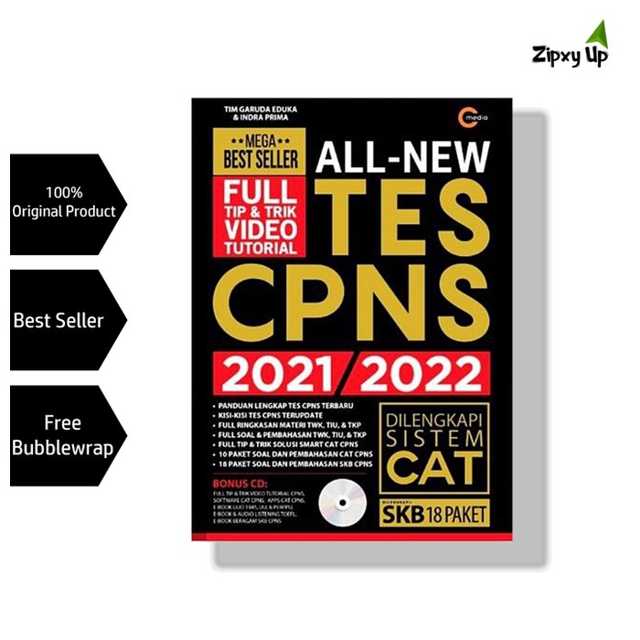 

TERMURAH BUKU ALL-NEW TES CPNS 2021/2022 KPL524