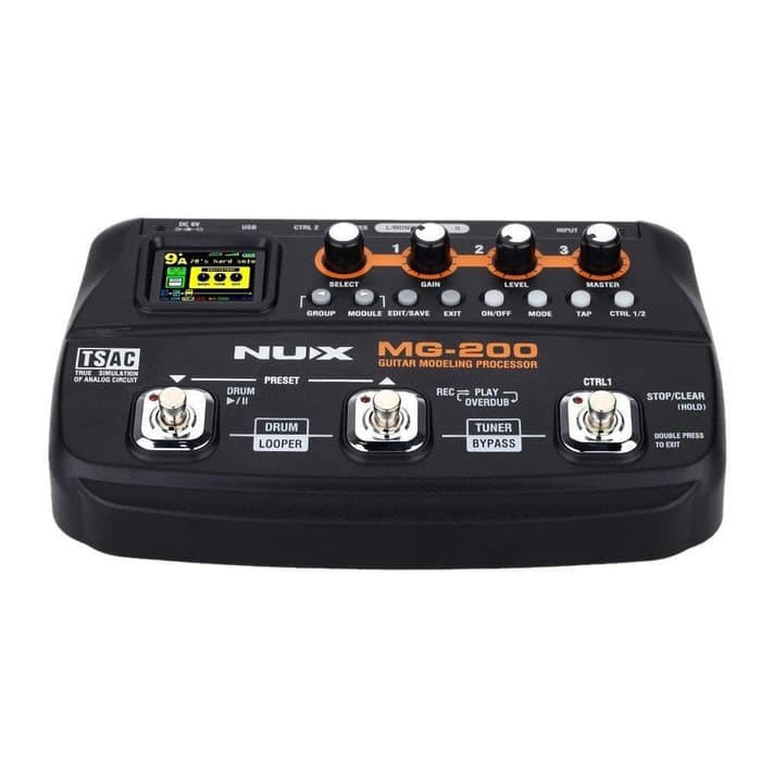 NUX MG200 Guitar Modeling Processor / GUITAR EFFECT / EFEK GITAR