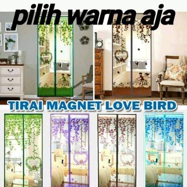 TIRAI MAGNET ANTI NYAMUK BAHAN TEBAL -TIRAI PINTU-TIRAI JEMDELA